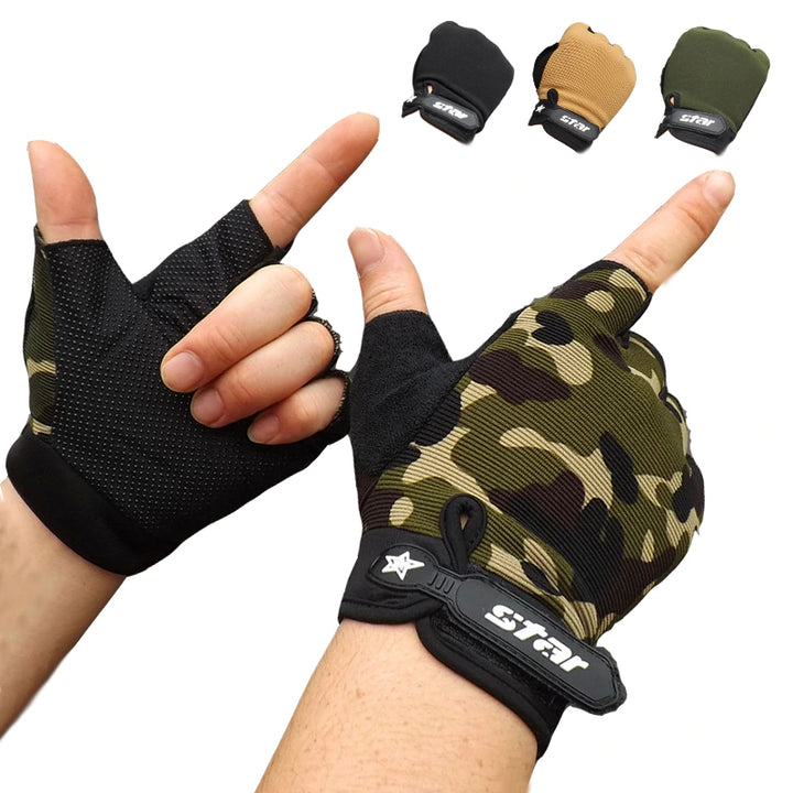 Tactical Half Finger Gloves - Happy Health Star